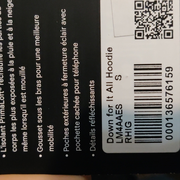 Lululemon down for it all hoodie/jacket - Picture 2 of 3